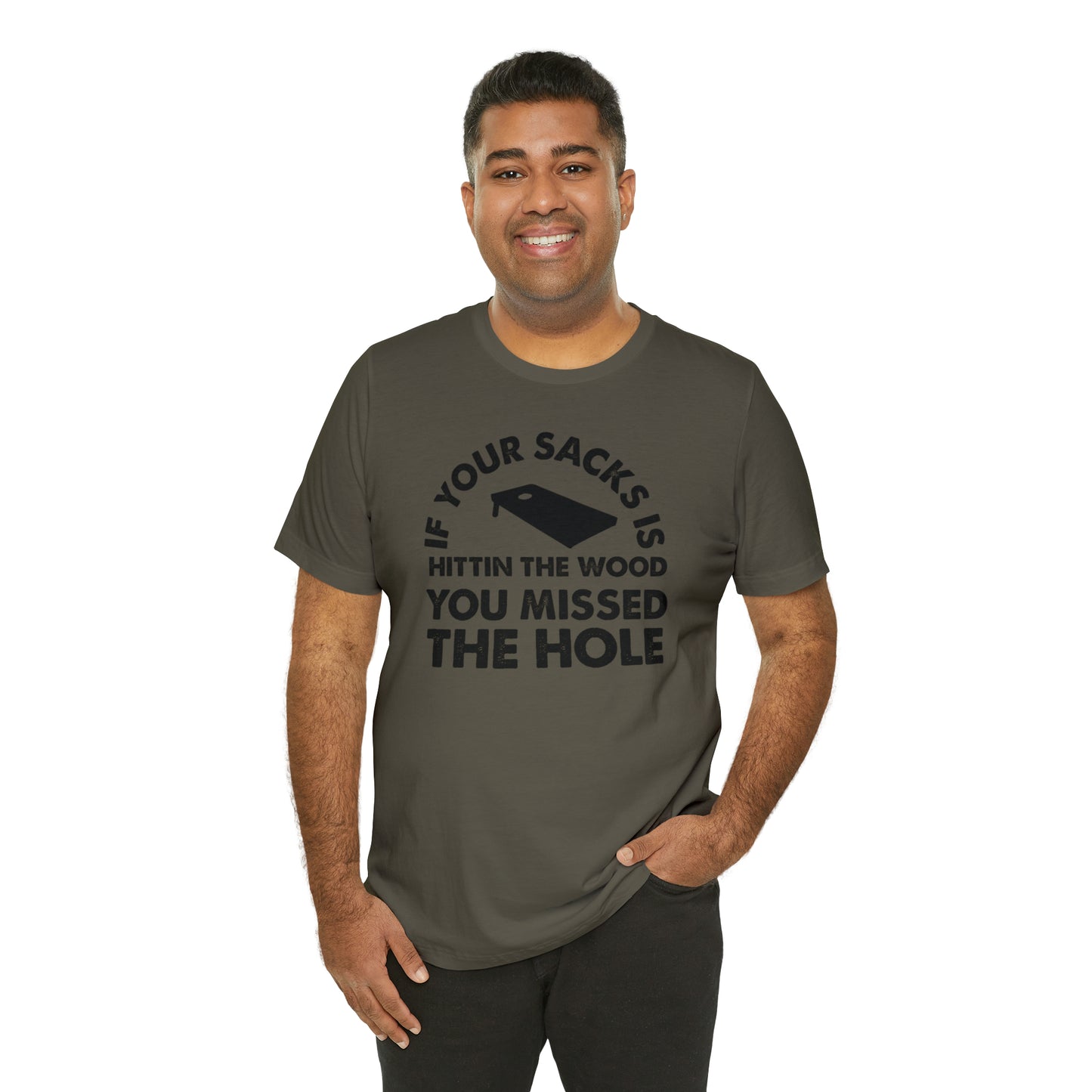 Hitting Wood Short Sleeve Tee