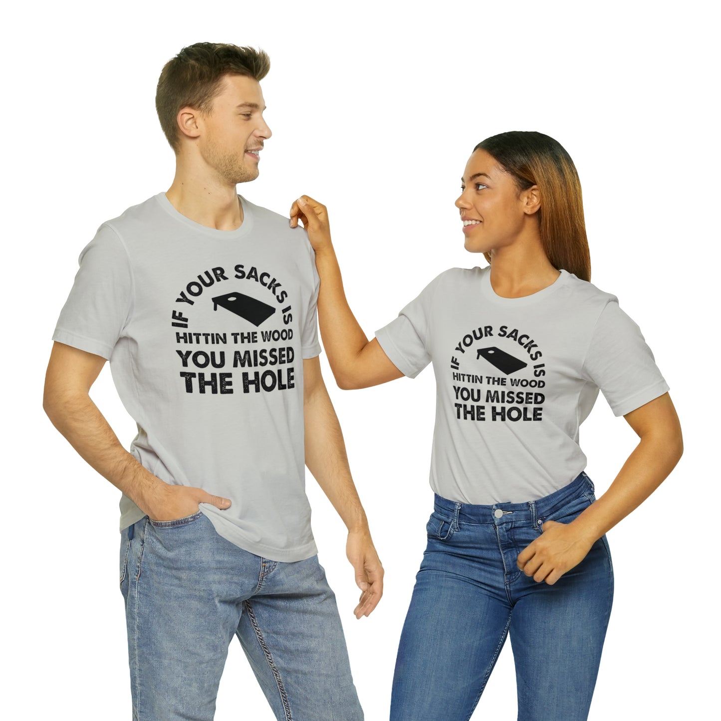 Hitting Wood Short Sleeve Tee
