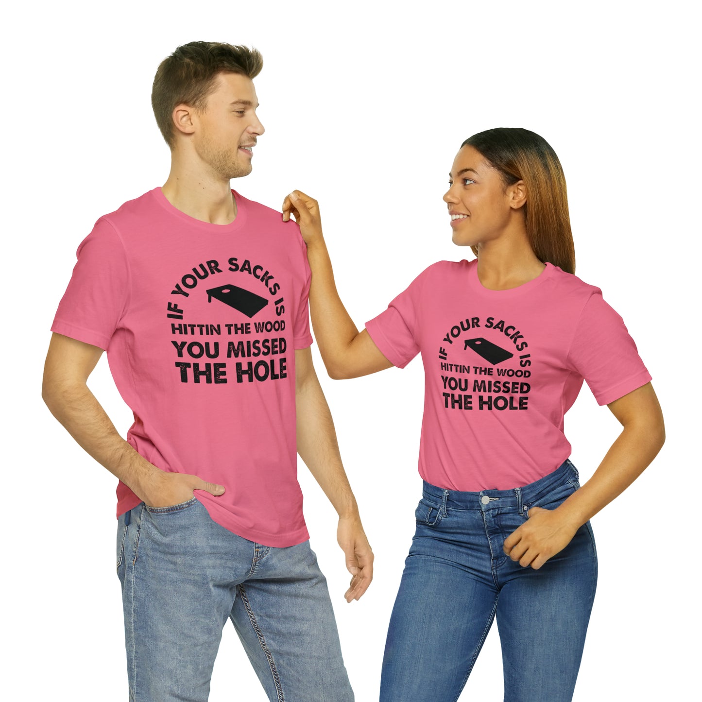 Hitting Wood Short Sleeve Tee