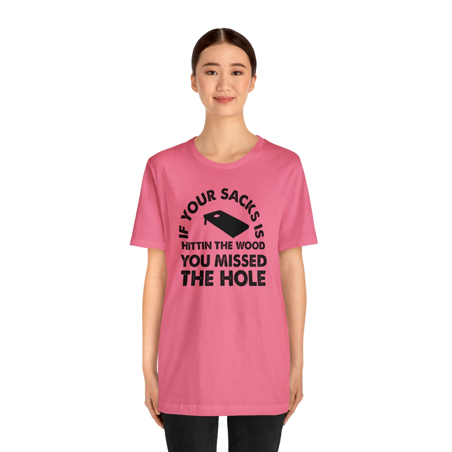 Hitting Wood Short Sleeve Tee