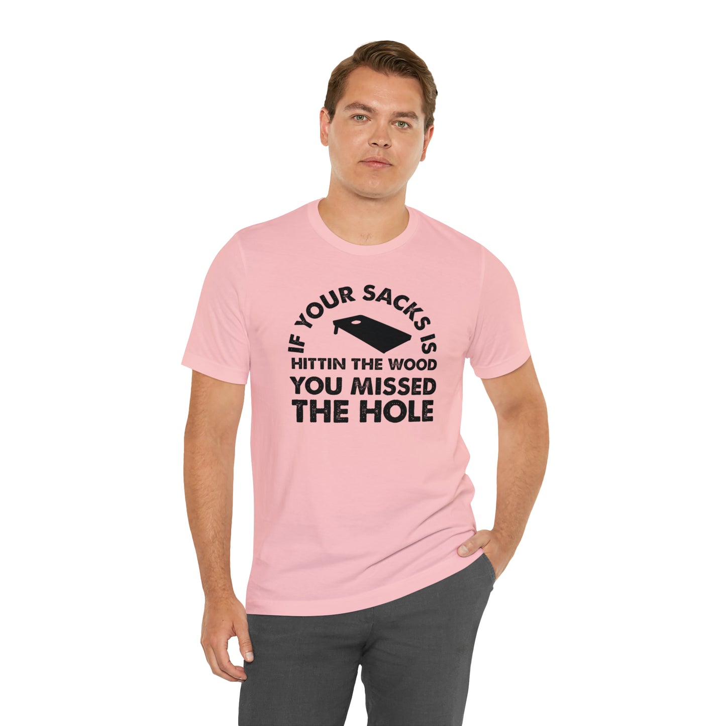 Hitting Wood Short Sleeve Tee