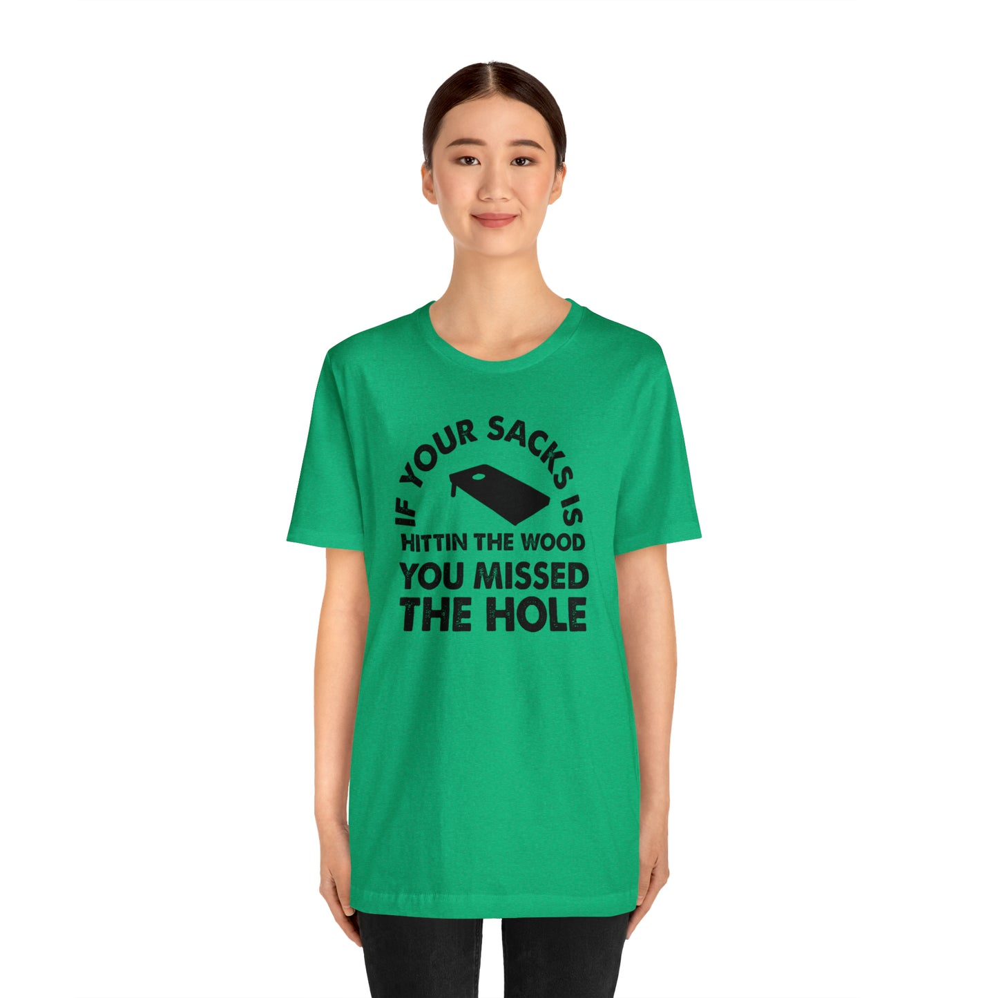 Hitting Wood Short Sleeve Tee