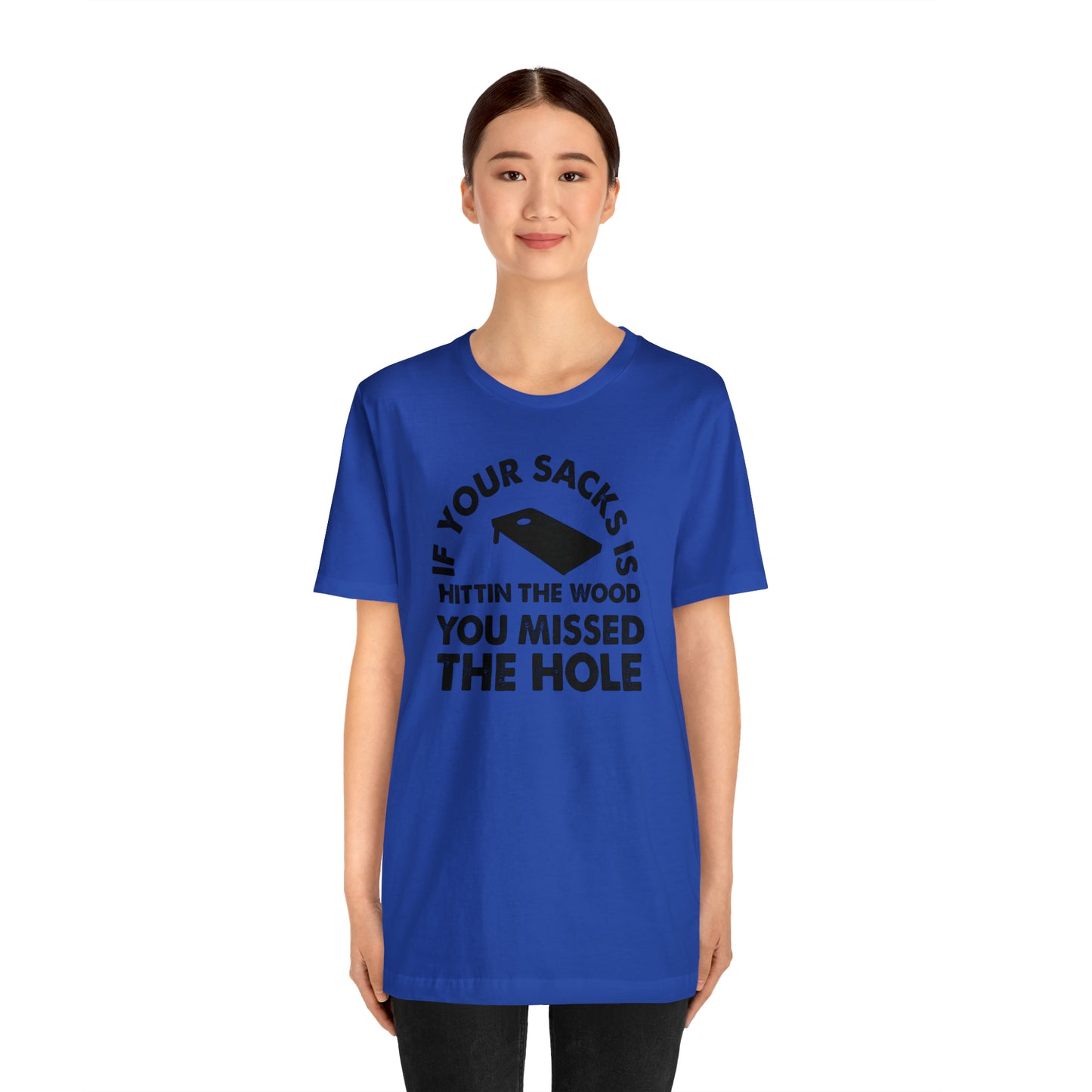 Hitting Wood Short Sleeve Tee