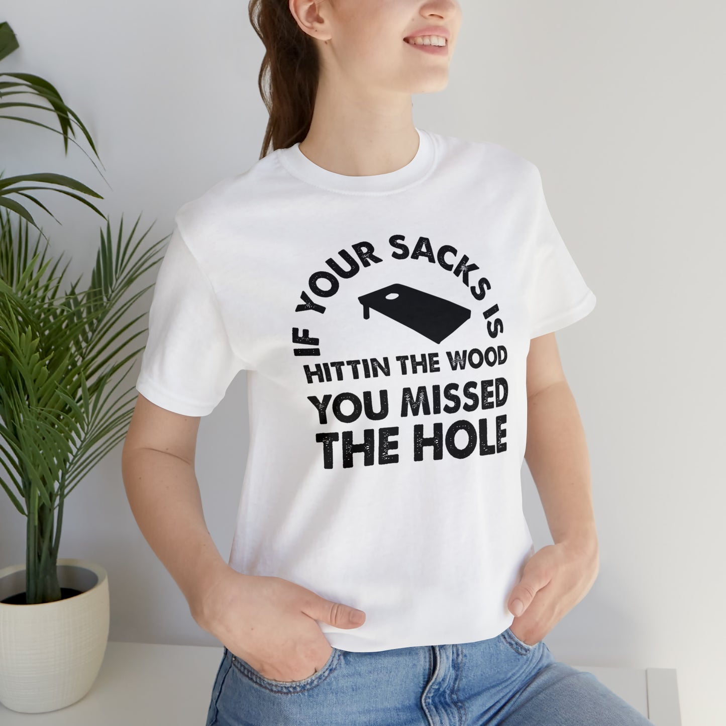 Hitting Wood Short Sleeve Tee