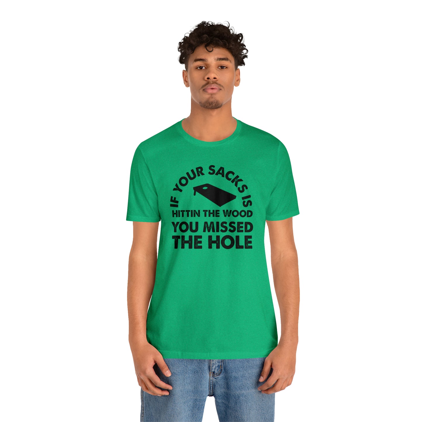 Hitting Wood Short Sleeve Tee