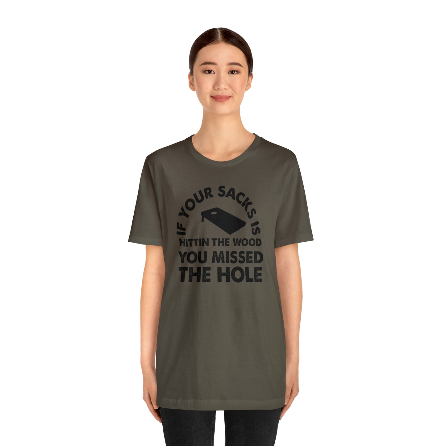 Hitting Wood Short Sleeve Tee