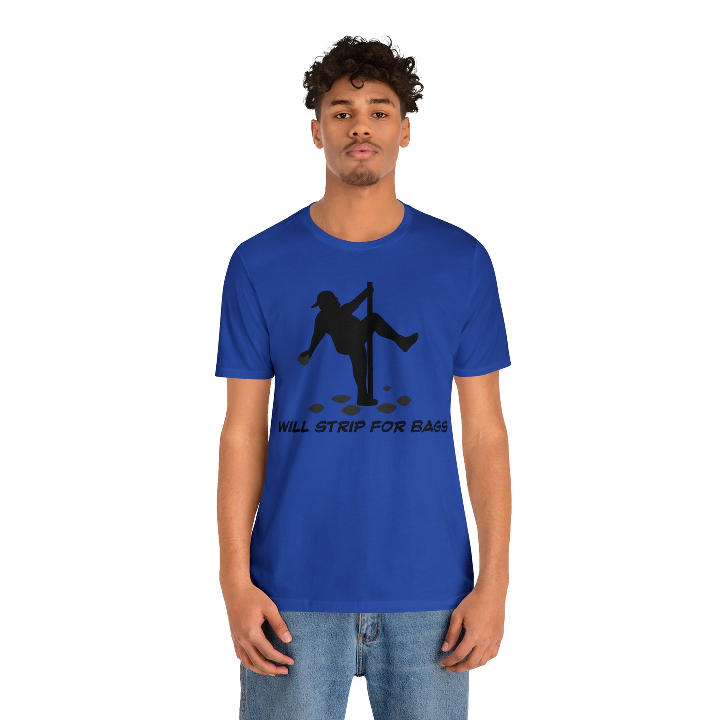 Will Strip for Bags Short Sleeve Tee