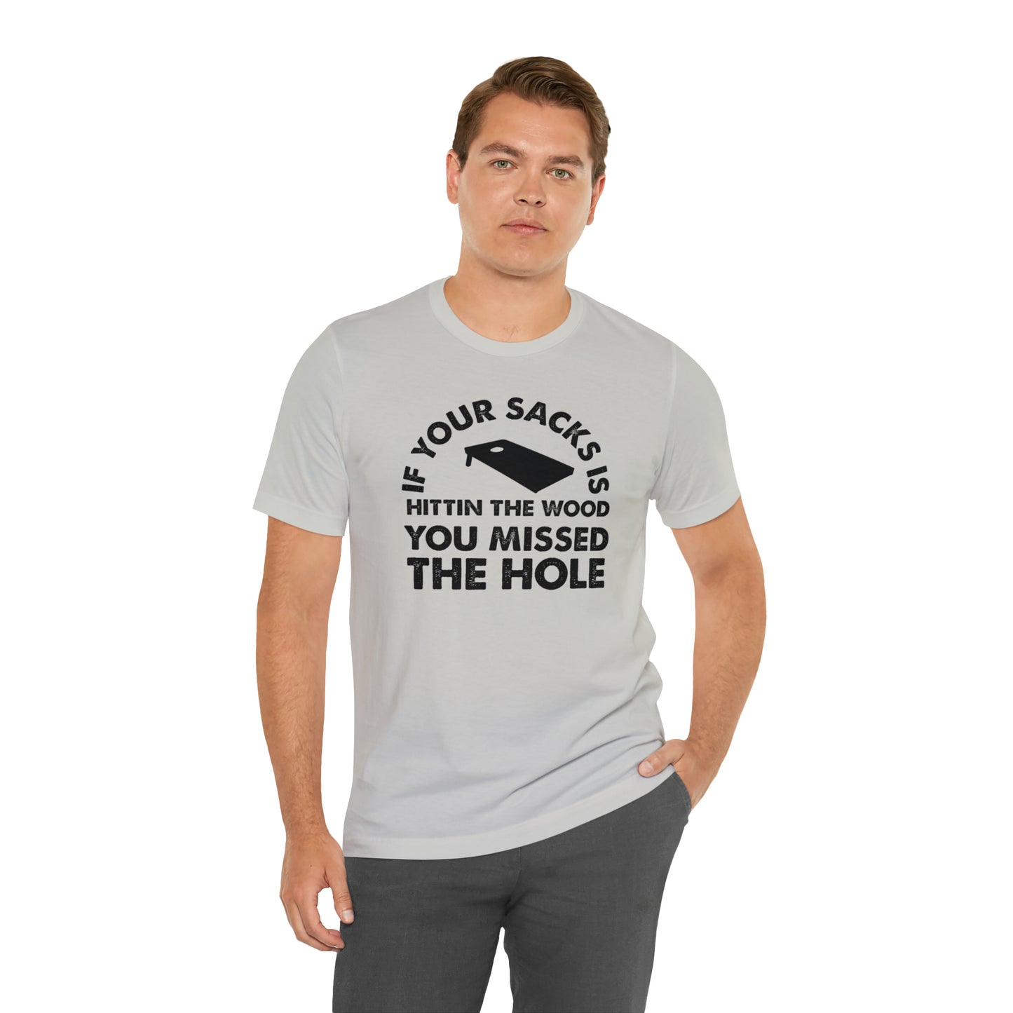 Hitting Wood Short Sleeve Tee