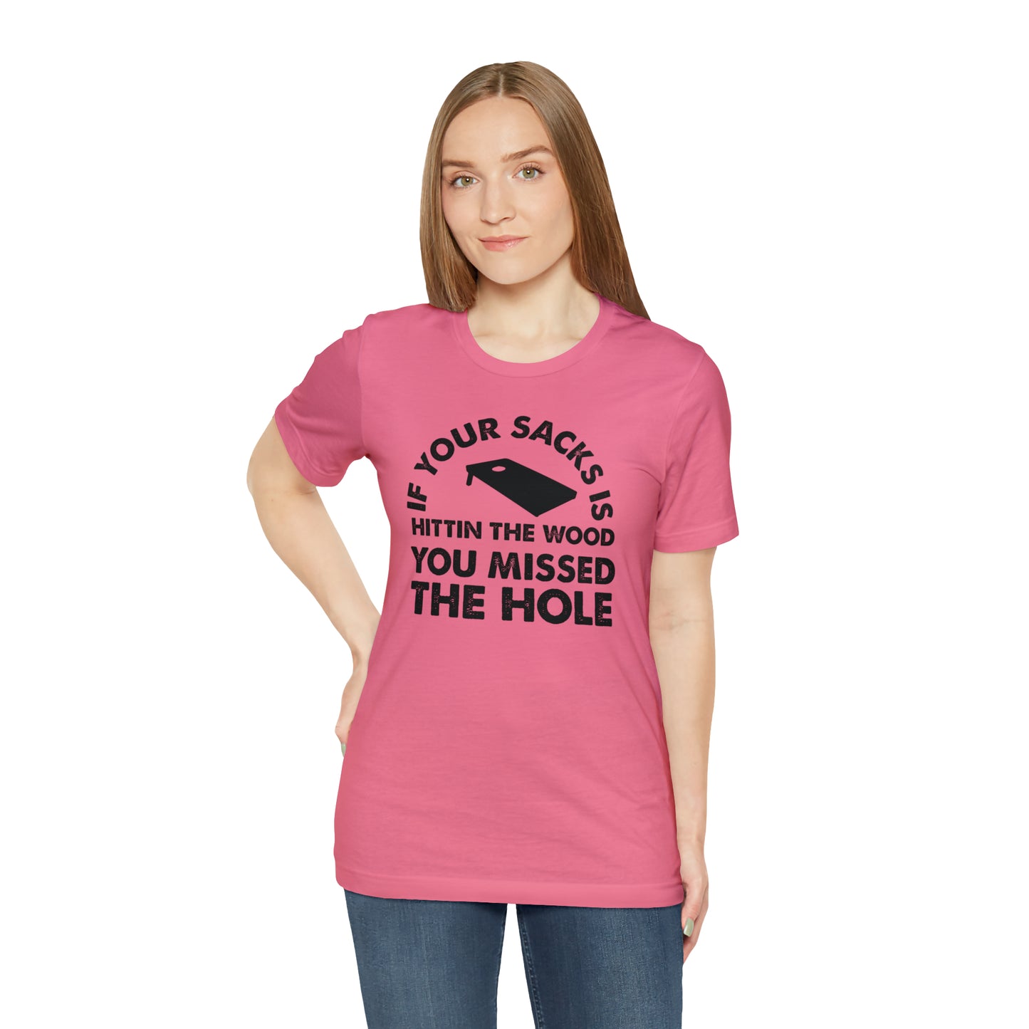 Hitting Wood Short Sleeve Tee