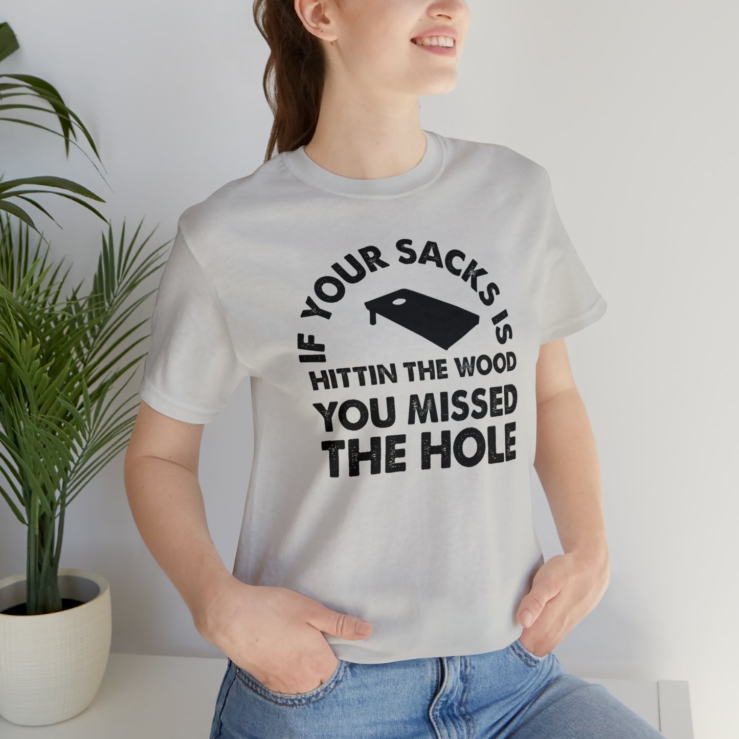 Hitting Wood Short Sleeve Tee