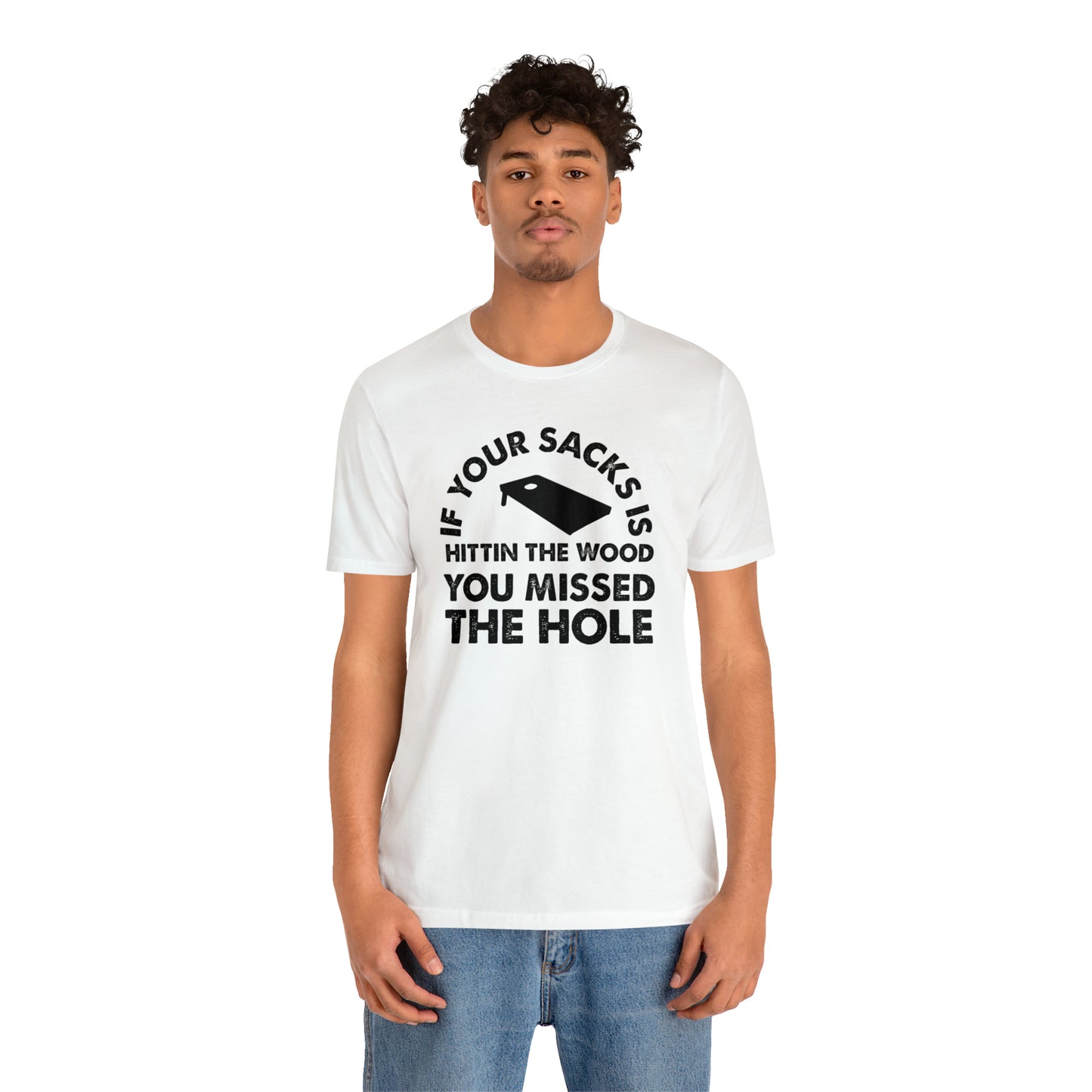 Hitting Wood Short Sleeve Tee