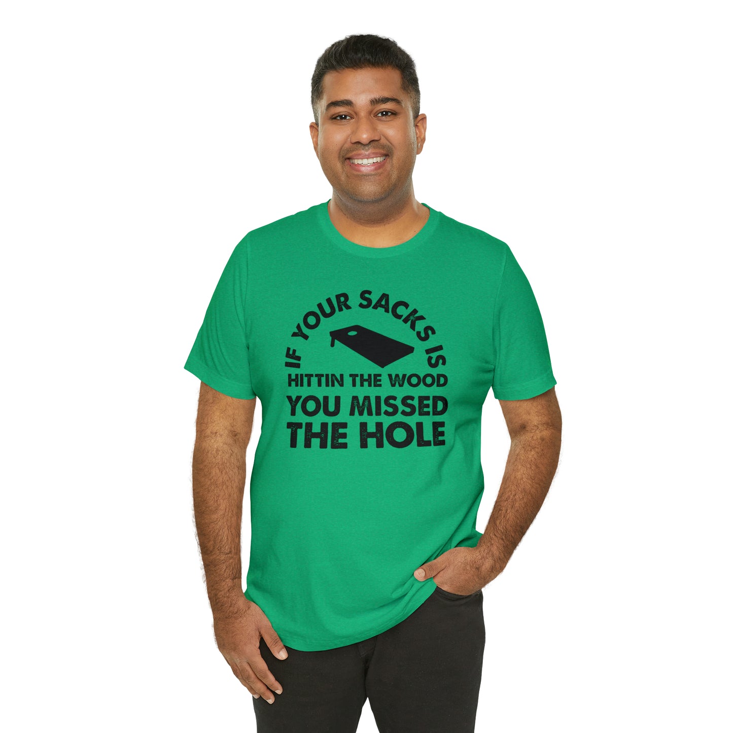 Hitting Wood Short Sleeve Tee