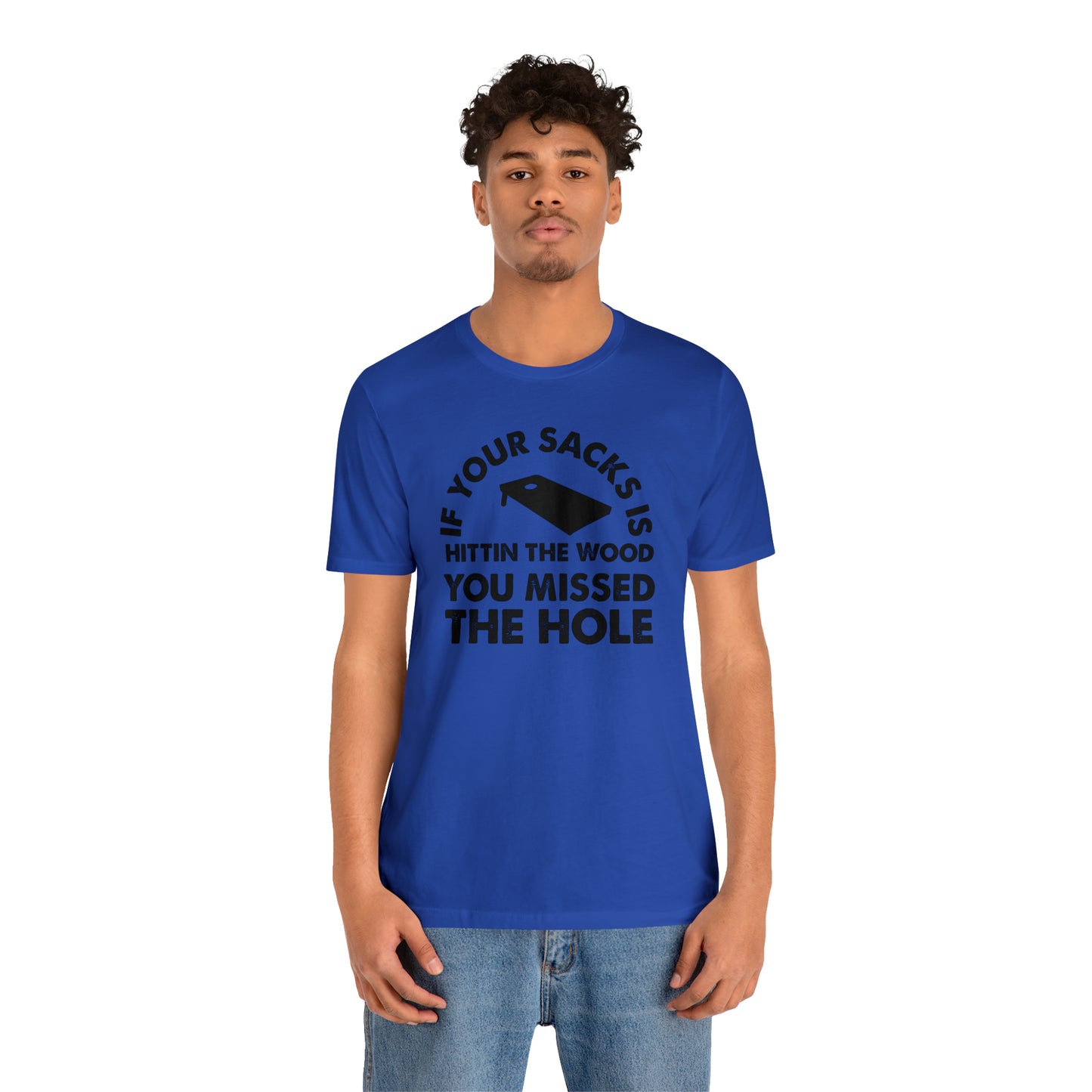 Hitting Wood Short Sleeve Tee