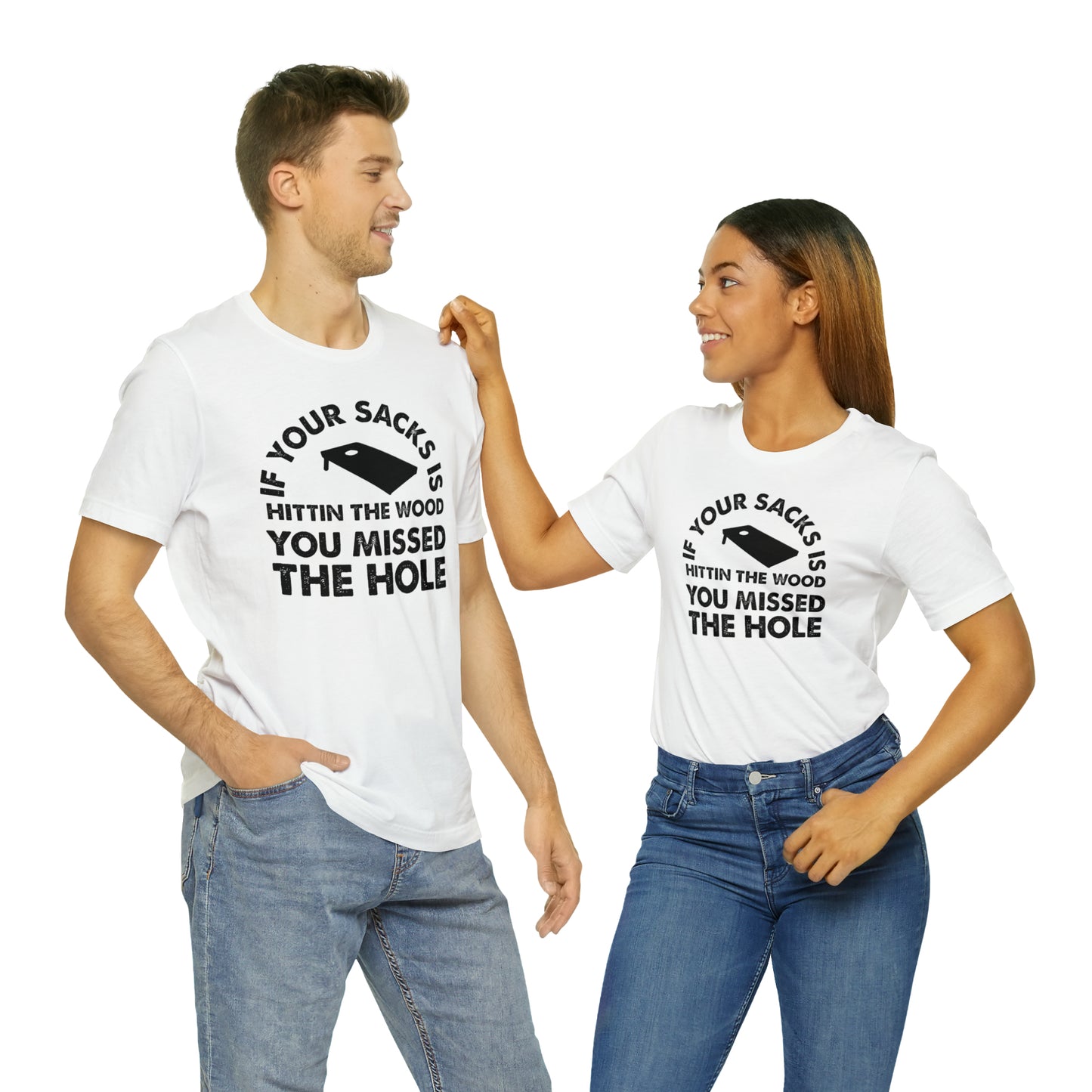 Hitting Wood Short Sleeve Tee
