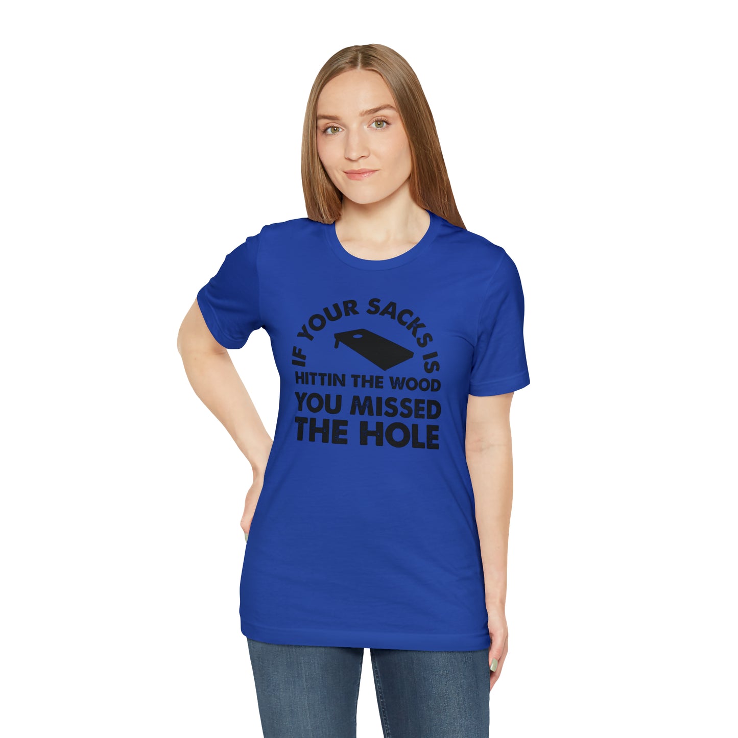 Hitting Wood Short Sleeve Tee