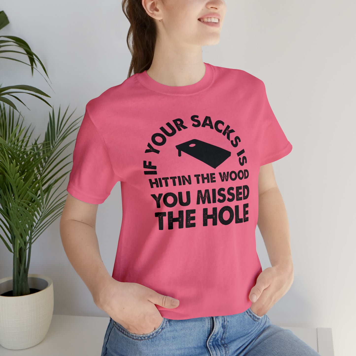 Hitting Wood Short Sleeve Tee