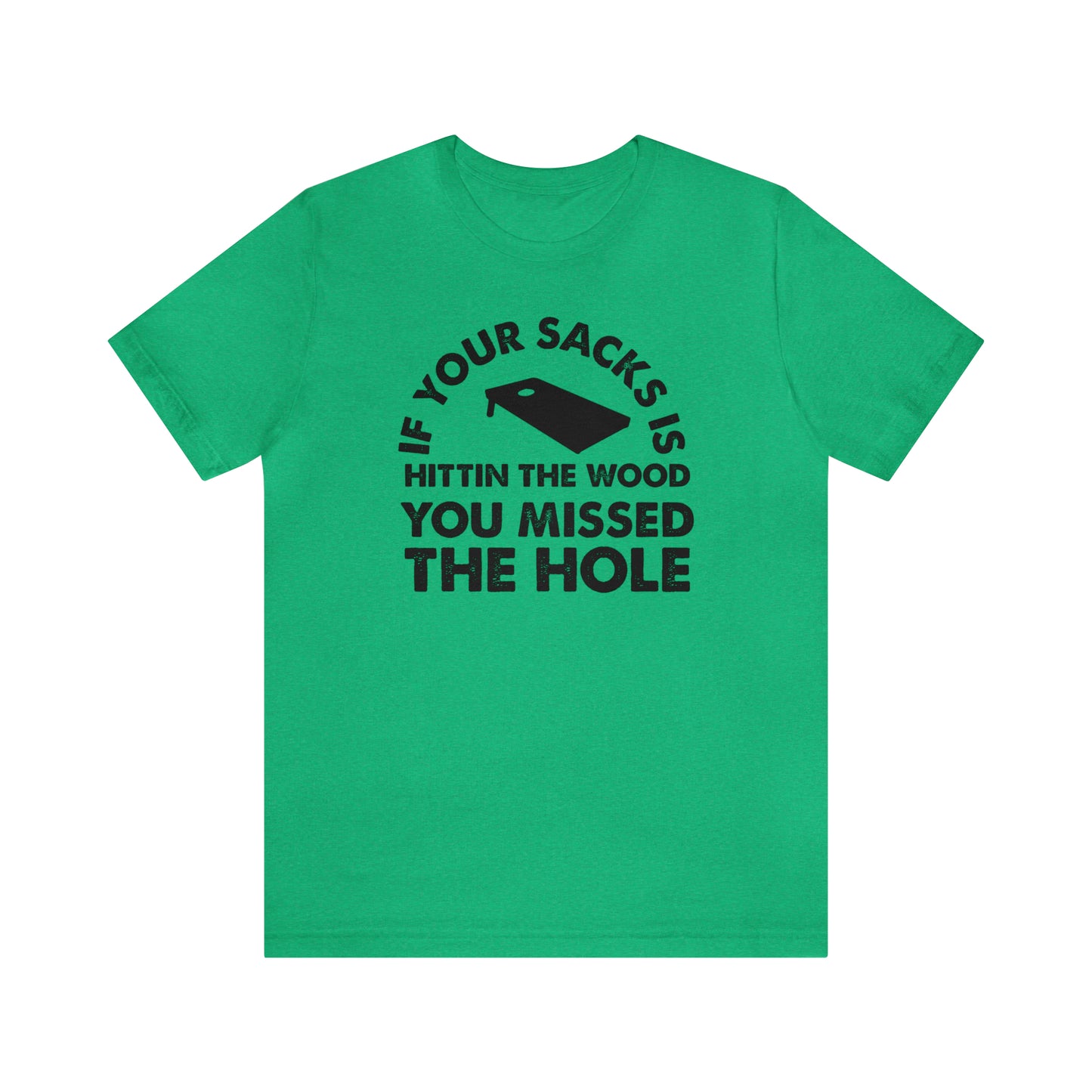 Hitting Wood Short Sleeve Tee
