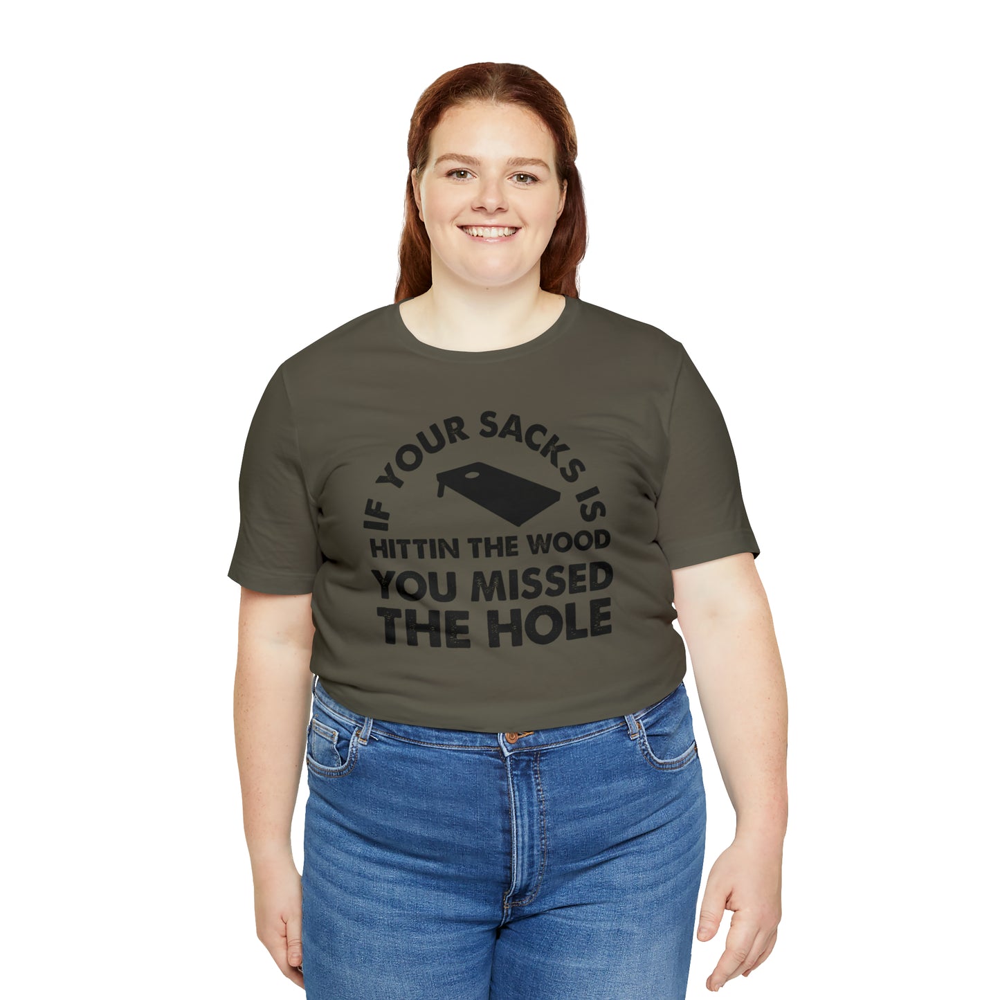 Hitting Wood Short Sleeve Tee