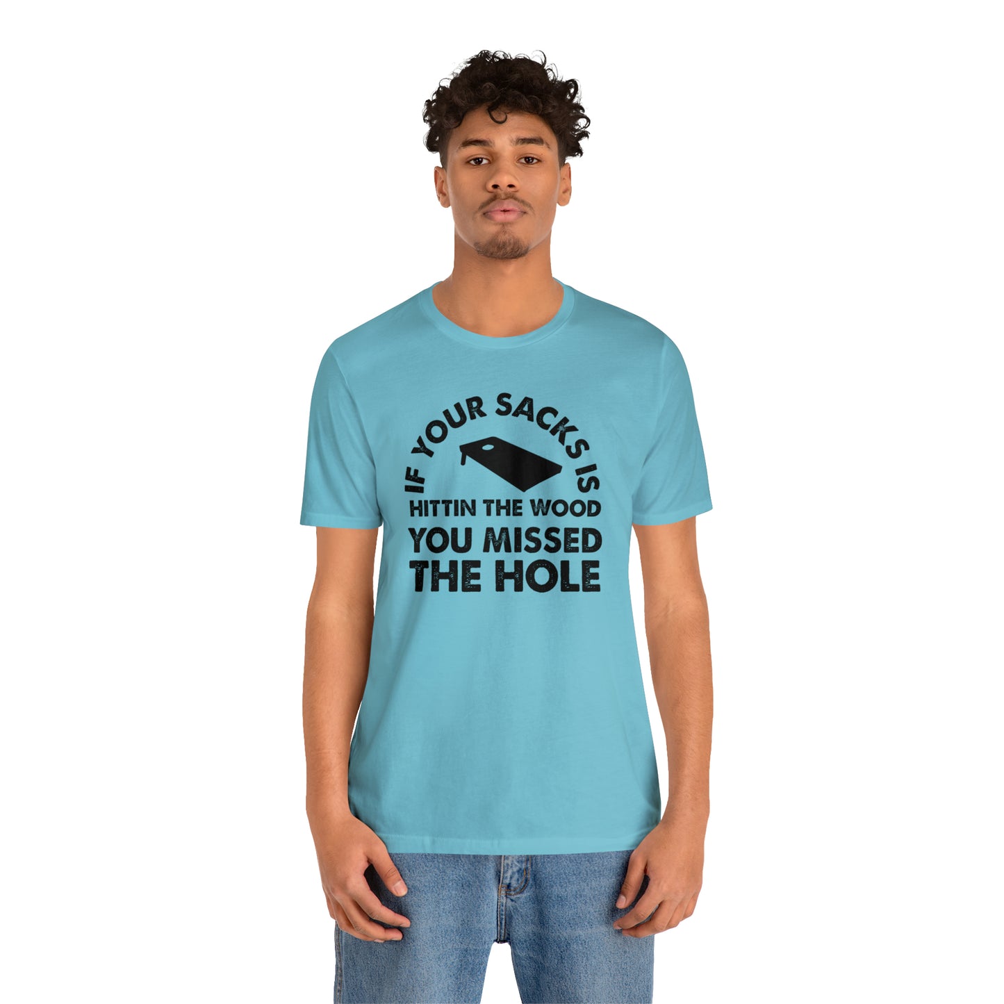 Hitting Wood Short Sleeve Tee