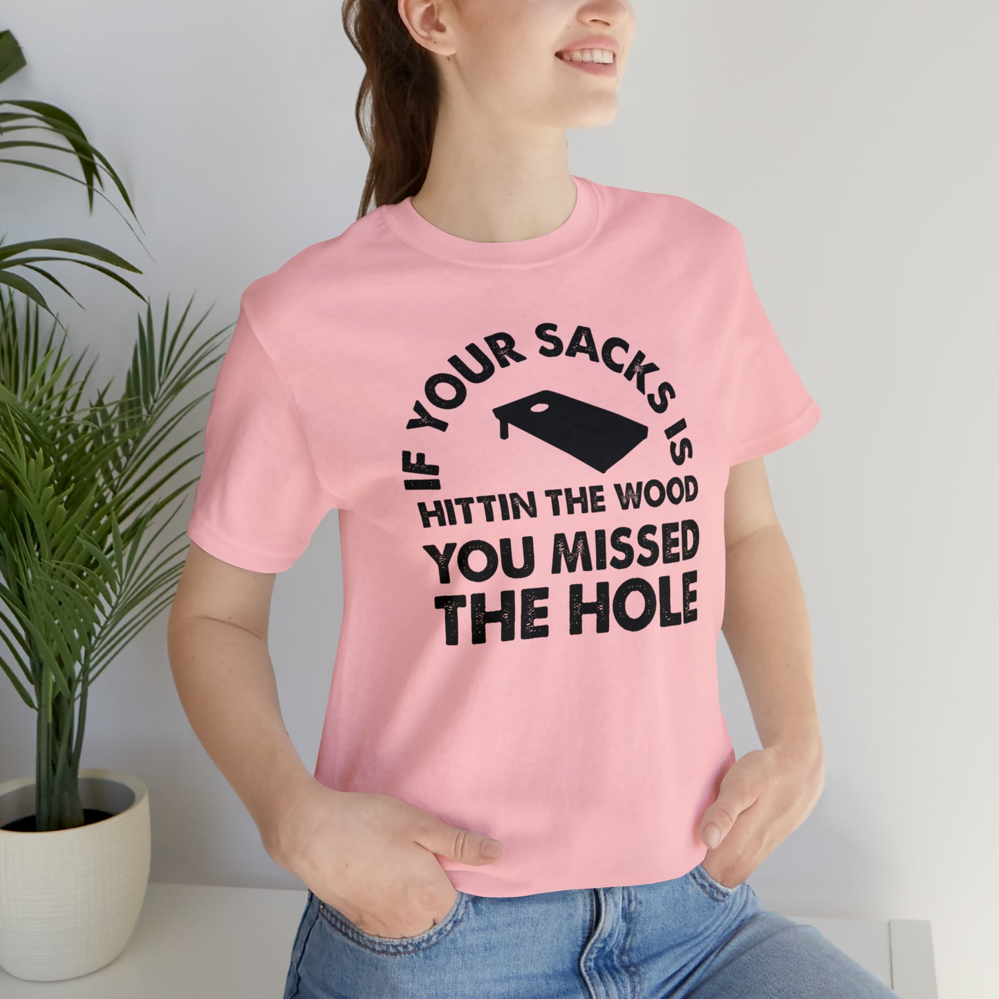Hitting Wood Short Sleeve Tee