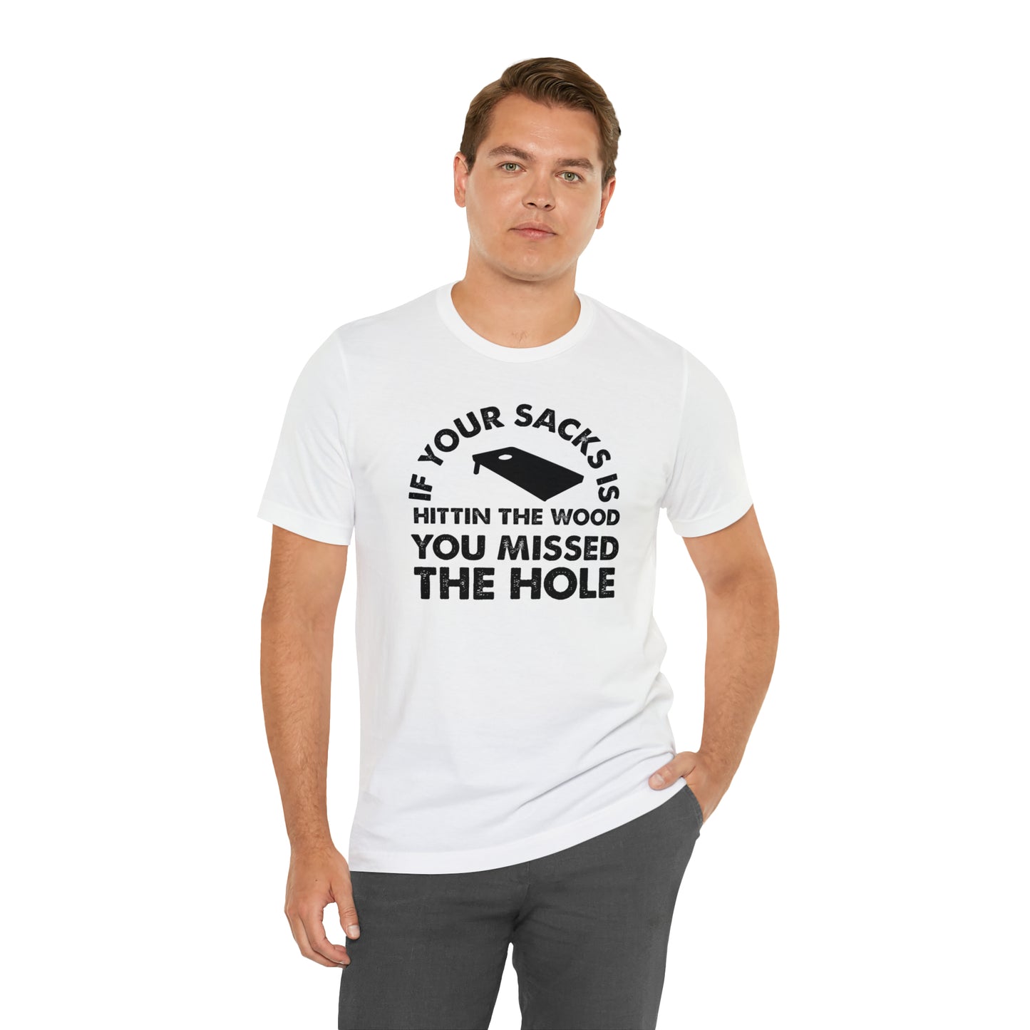 Hitting Wood Short Sleeve Tee