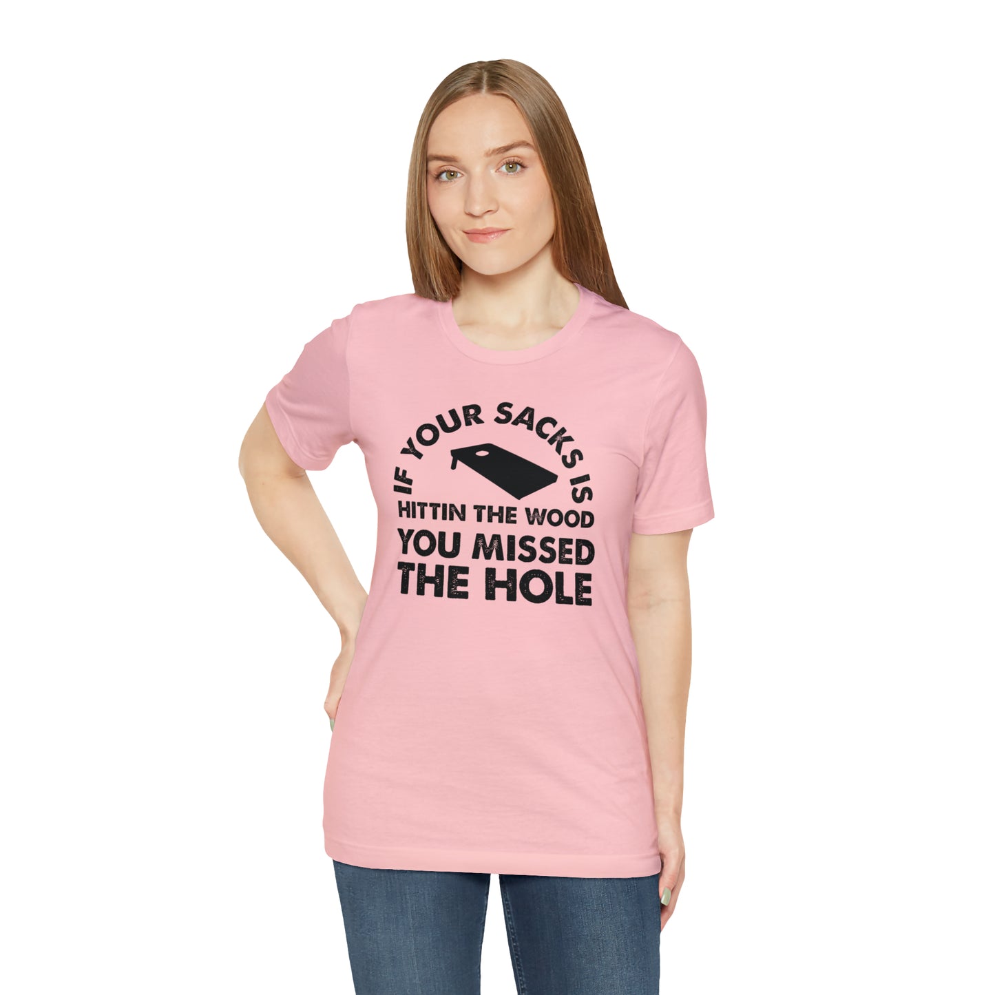 Hitting Wood Short Sleeve Tee