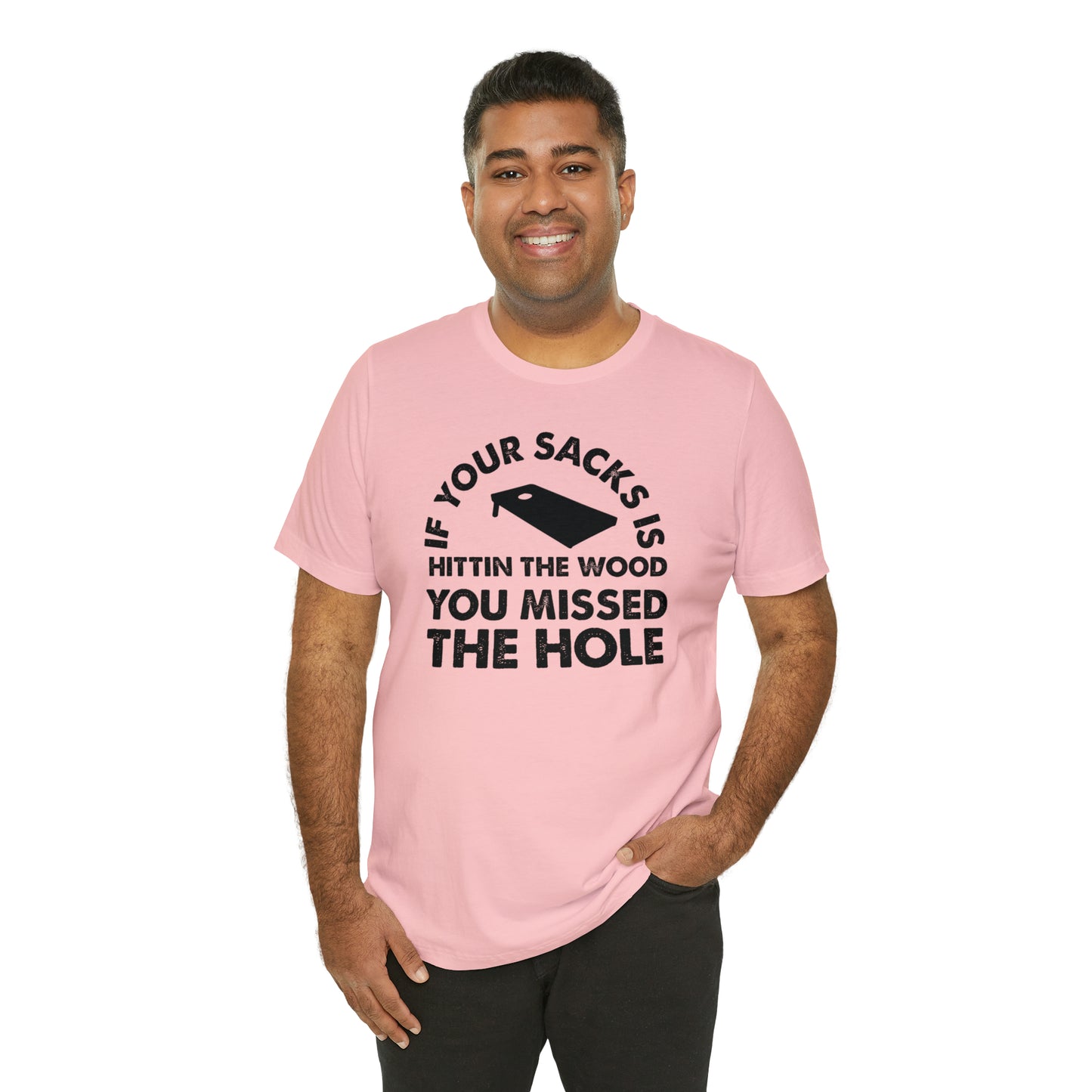 Hitting Wood Short Sleeve Tee