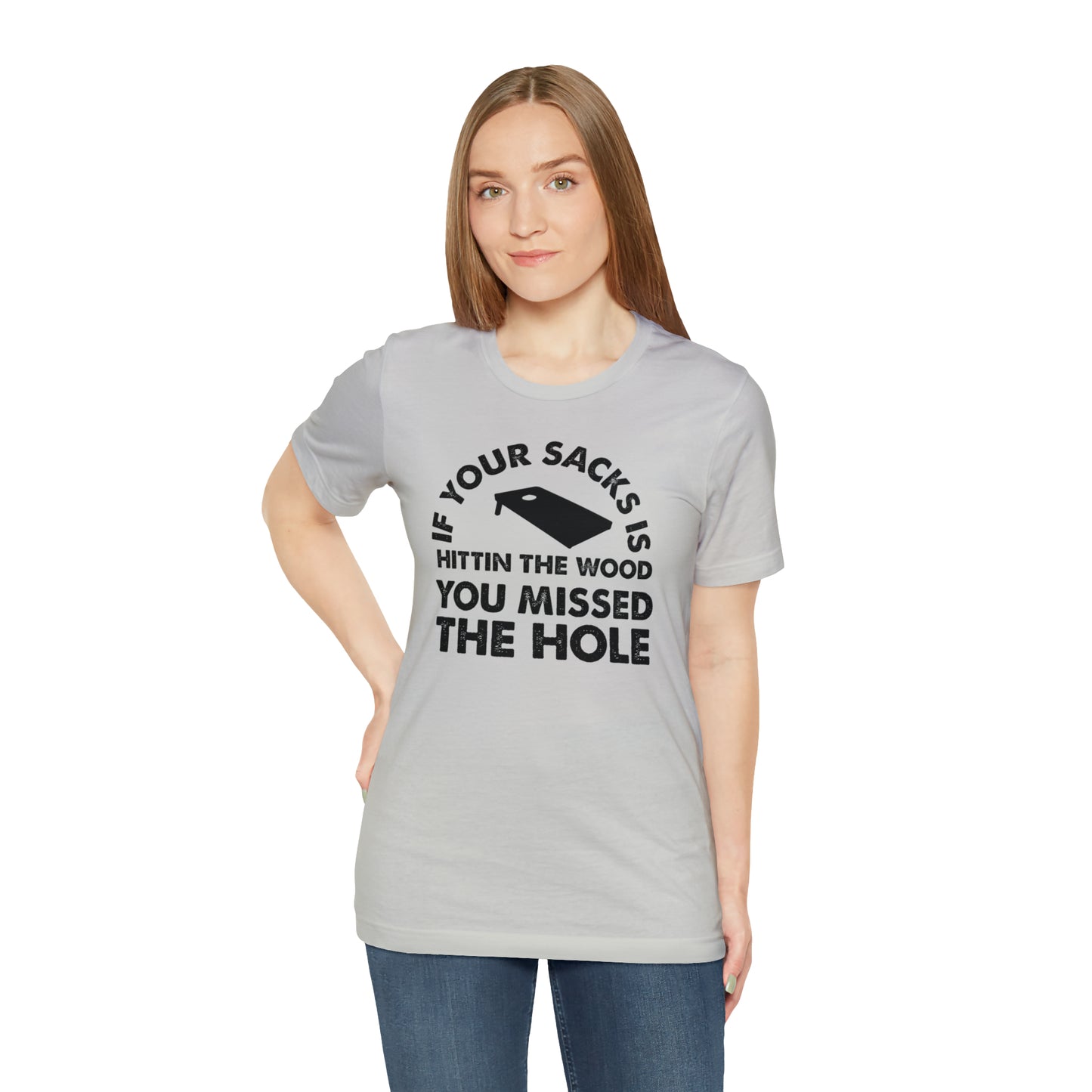 Hitting Wood Short Sleeve Tee