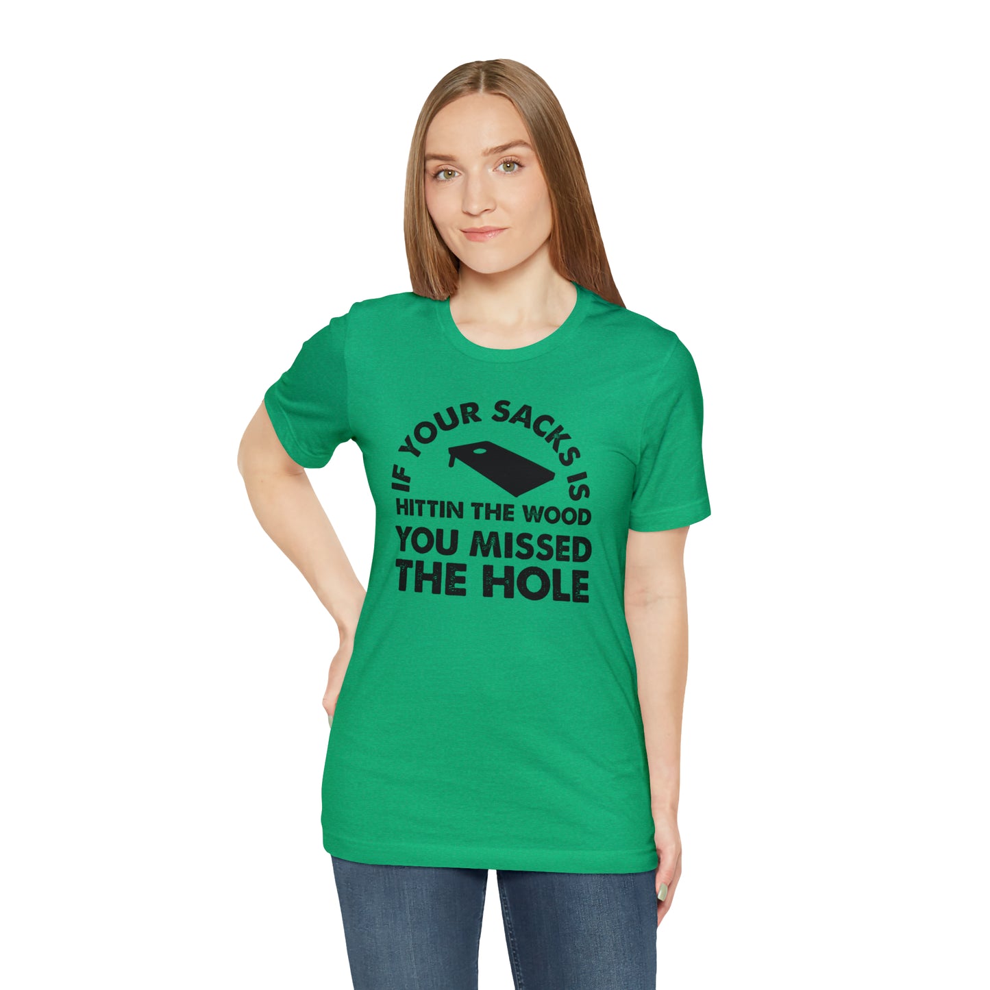 Hitting Wood Short Sleeve Tee