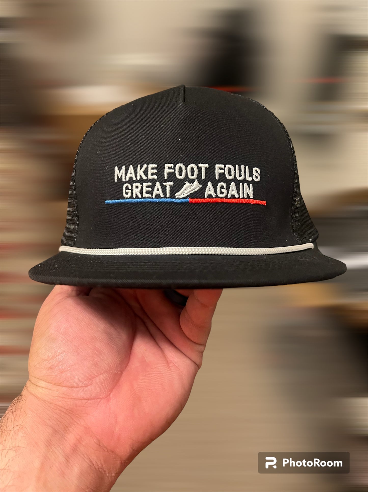 Make Foot Fouls Great Again Cap and Patch