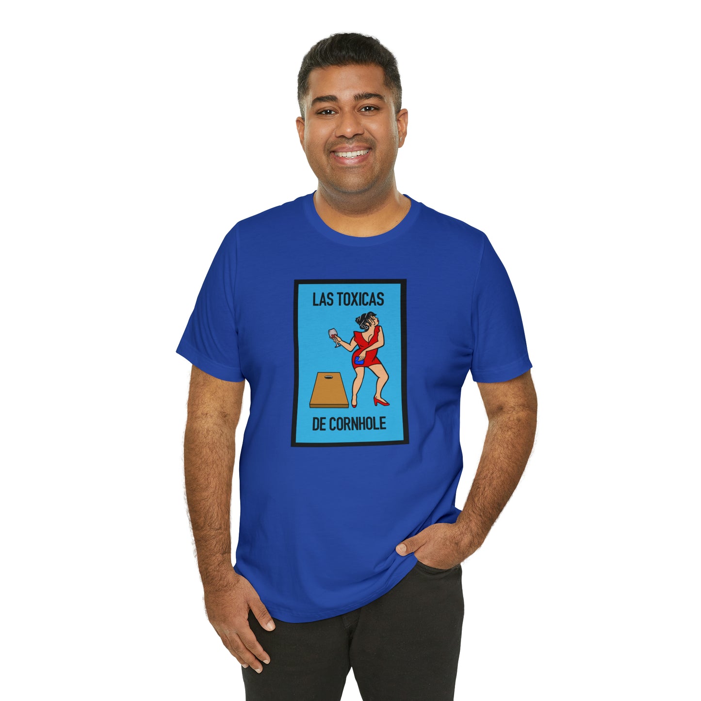 Las Toxicas De Cornhole Short Sleeve Tee