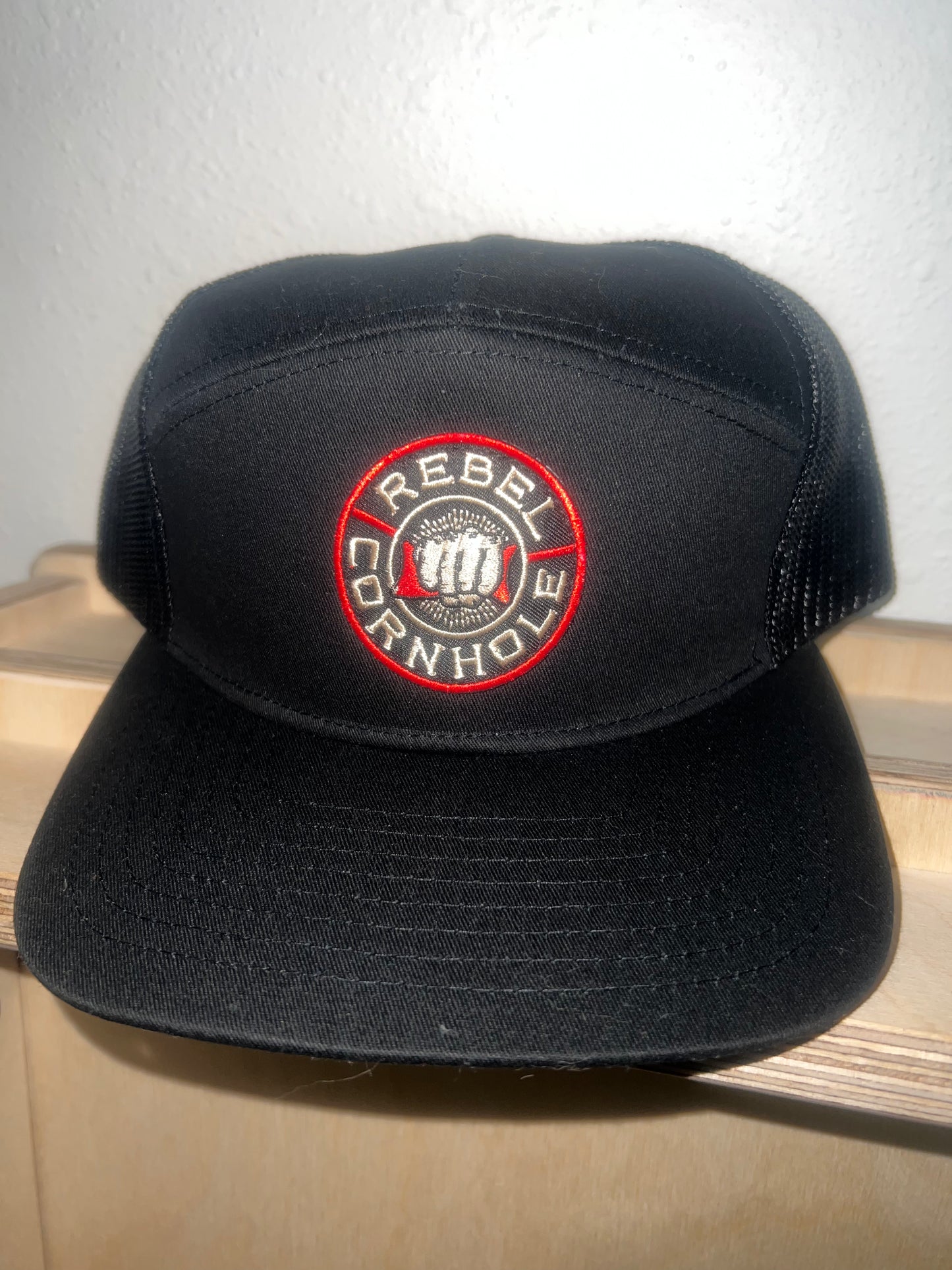 Black Rebel Cornhole SnapBack