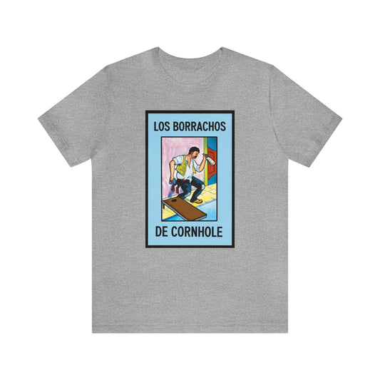 Los Borrachos De Cornhole Short Sleeve Tee