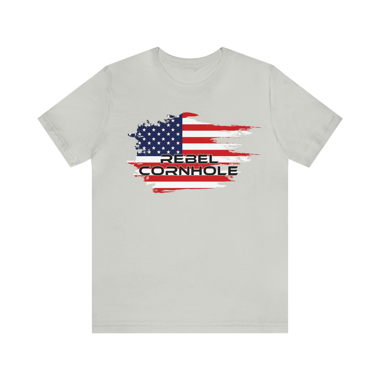 Rebel Cornhole USA Short Sleeve Tee