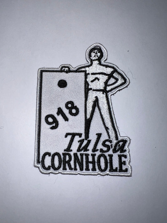 918 Tulsa Cornhole Patch