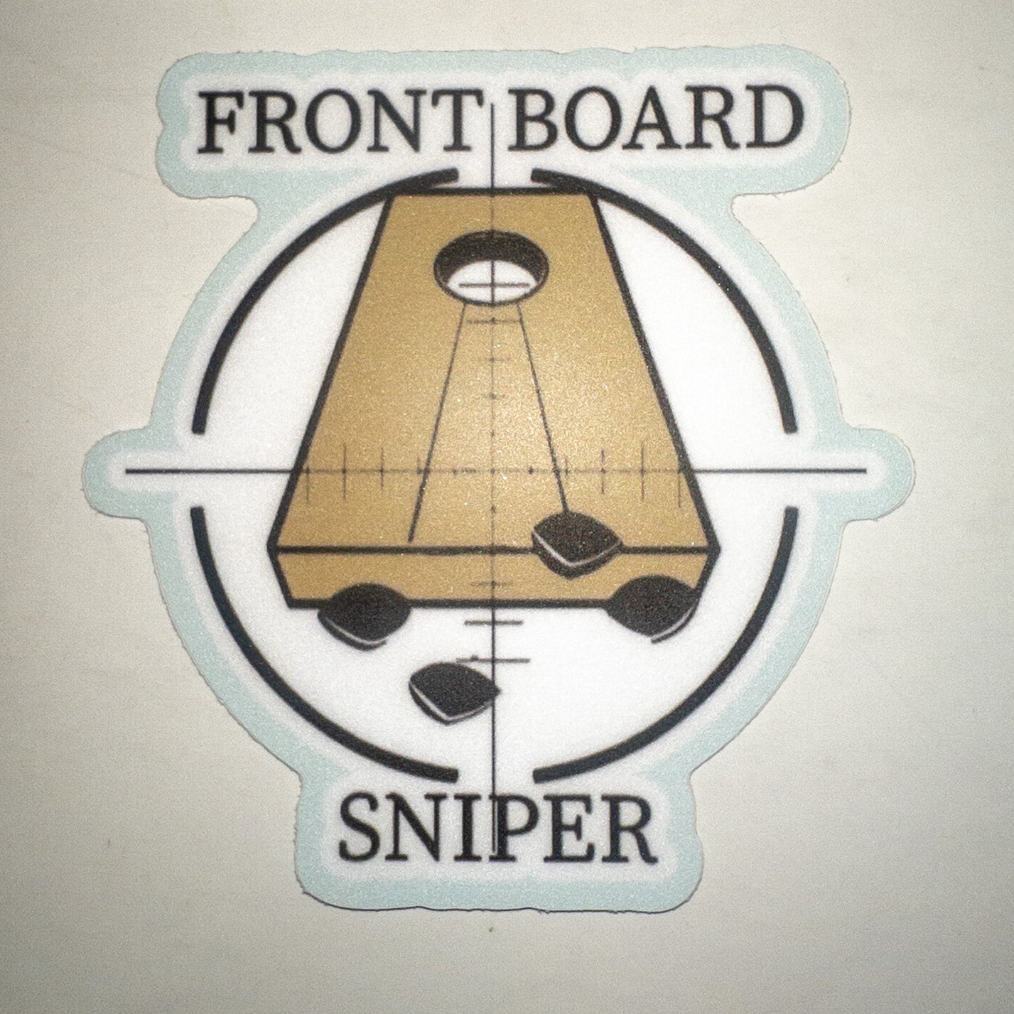 Front board sniper sticker